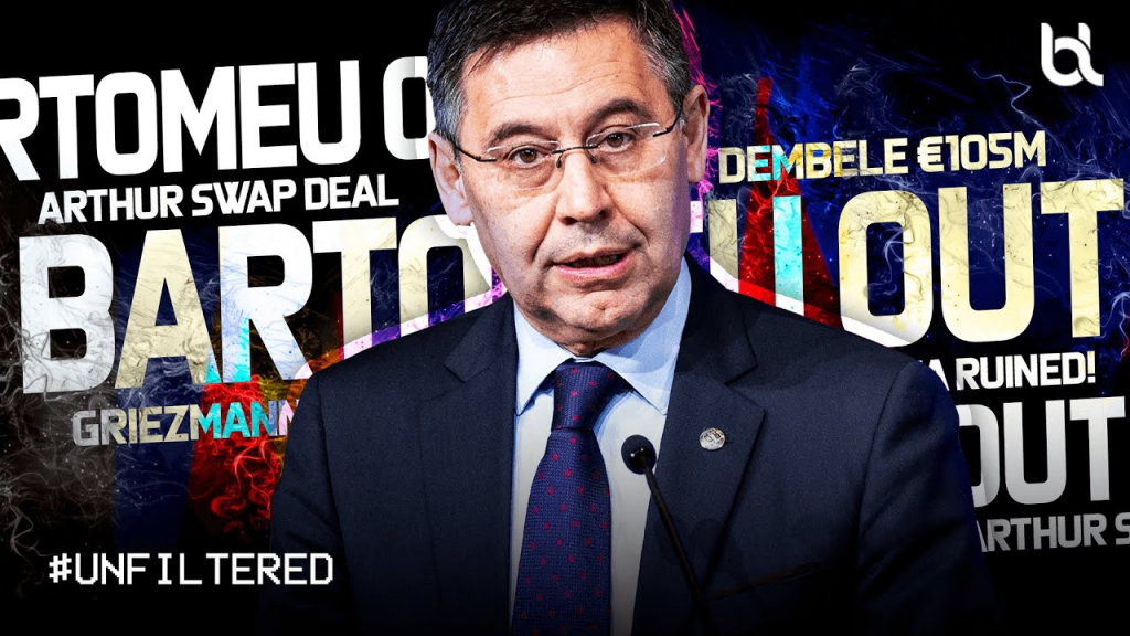 CHÍNH THỨC: Bartomeu từ chức chủ tịch Barca