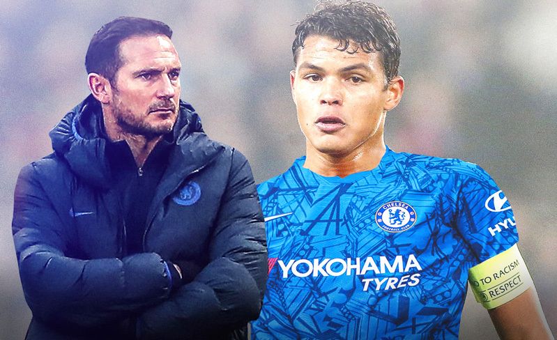 Chưa tới Chelsea, Thiago Silva đã nhận vinh dự lớn từ Lampard