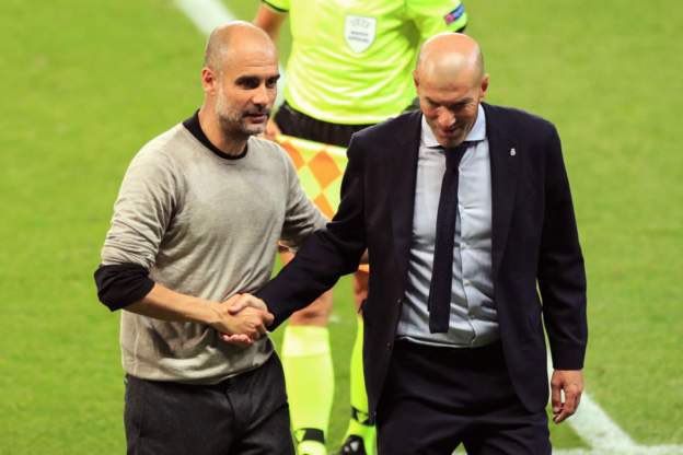 Pep Guardiola nói gì với Zidane sau khi loại Real khỏi Cúp C1?