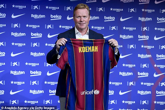 Ronald Koeman nhắm bản hợp đồng đầu tiên khi tới Barcelona