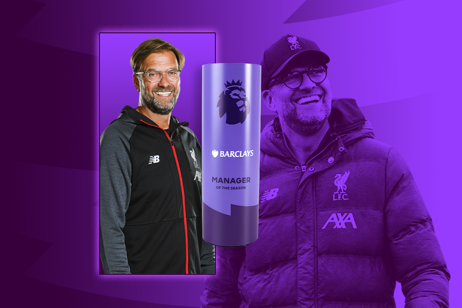 Jurgen Klopp giành giải thưởng HLV xuất sắc nhất Ngoại hạng Anh mùa này