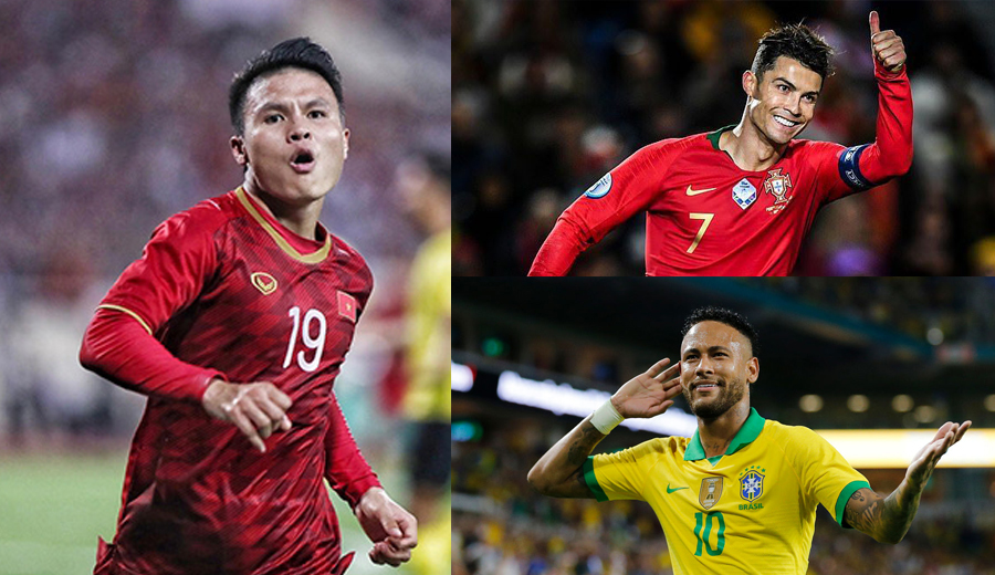 Quang Hải sánh vai cùng Ronaldo, Neymar trong danh sách của World Soccer