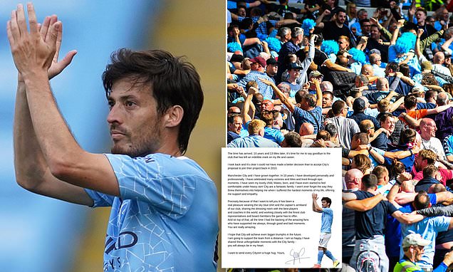 Silva gửi tâm thư xúc động trong ngày chia tay Man City