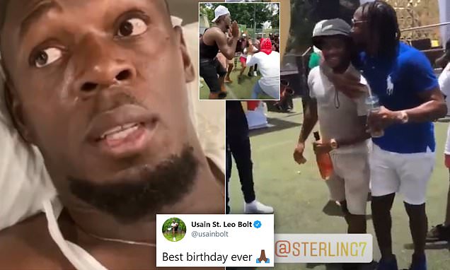 Sterling và Man City toát mồ hôi hột vì Usain Bolt