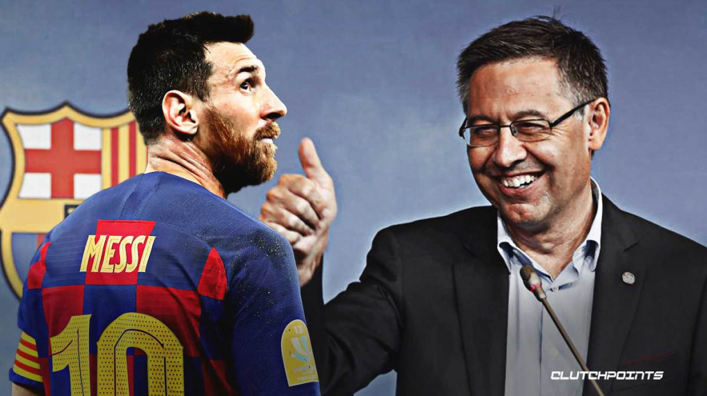 Chủ tịch Barca bất ngờ hạ mình, tranh thủ lấy lòng Messi