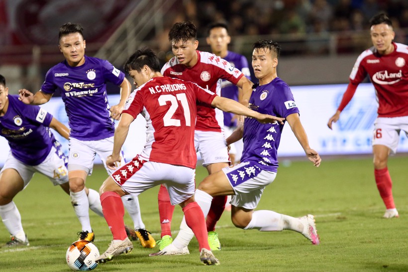 Lịch sử đối đầu giữa Hà Nội FC và CLB TP HCM dưới thời HLV Chung Hae Seong