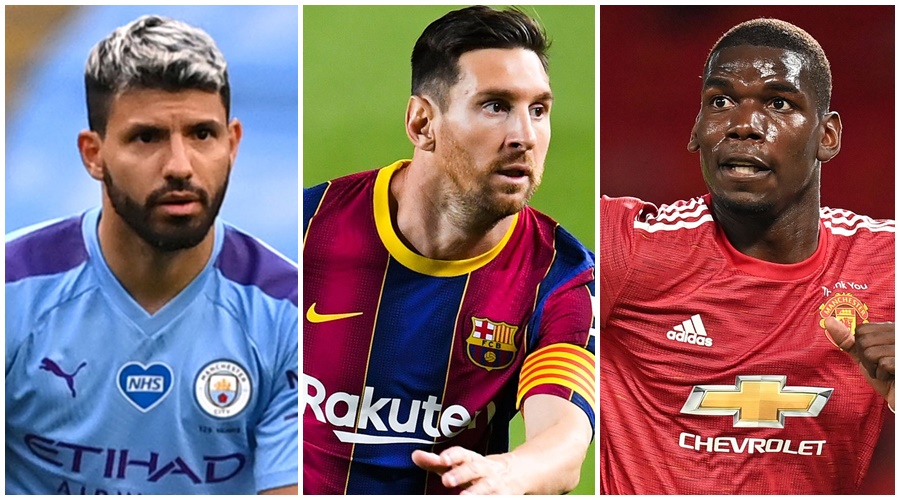 Messi, Aguero, Pogba và những ngôi sao hết hạn hợp đồng vào năm 2021