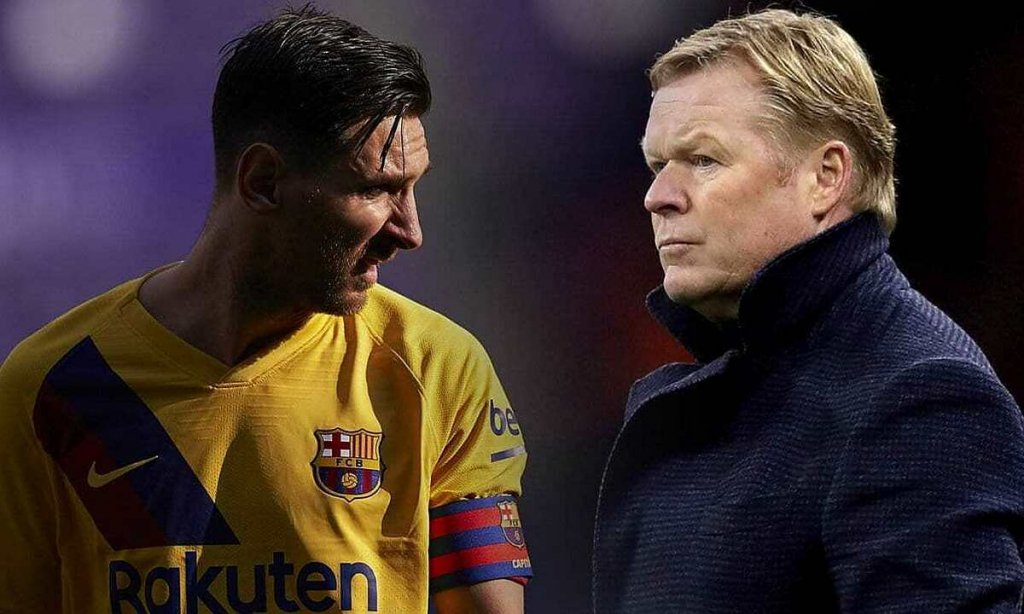 HLV Koeman hé lộ cuộc hội thoại với Messi về Suarez