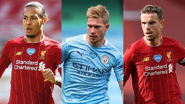 Đội hình tiêu biểu ngoại hạng Anh 2019/20: Liverpool áp đảo, Man City và Arsenal góp mặt