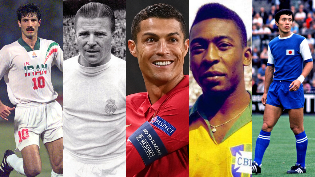 Top 10 cầu thủ ghi nhiều bàn nhất cho ĐTQG: Ronaldo chưa phải số 1