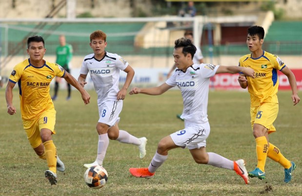 SLNA đối đầu HAGL vòng 12 V-League: Điểm tựa sân Vinh