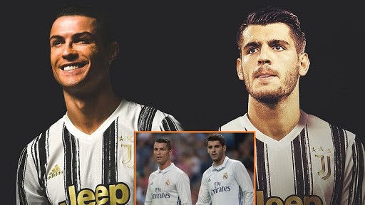 VIDEO: Ronaldo chào đón Morata tới Juventus bằng màn “hỏi thăm” nhẹ nhàng