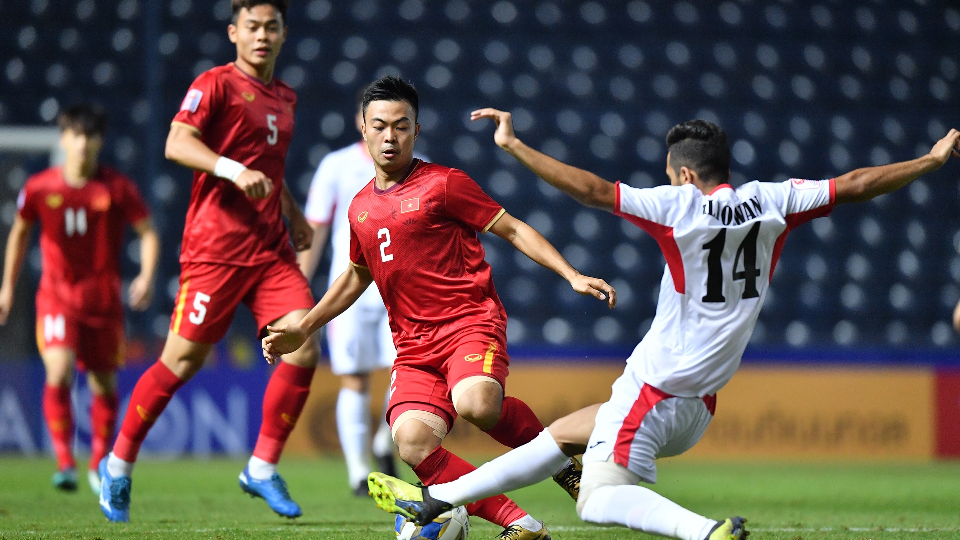 2 cầu thủ U23 Việt Nam bị đau nhẹ sau trận hòa Jordan