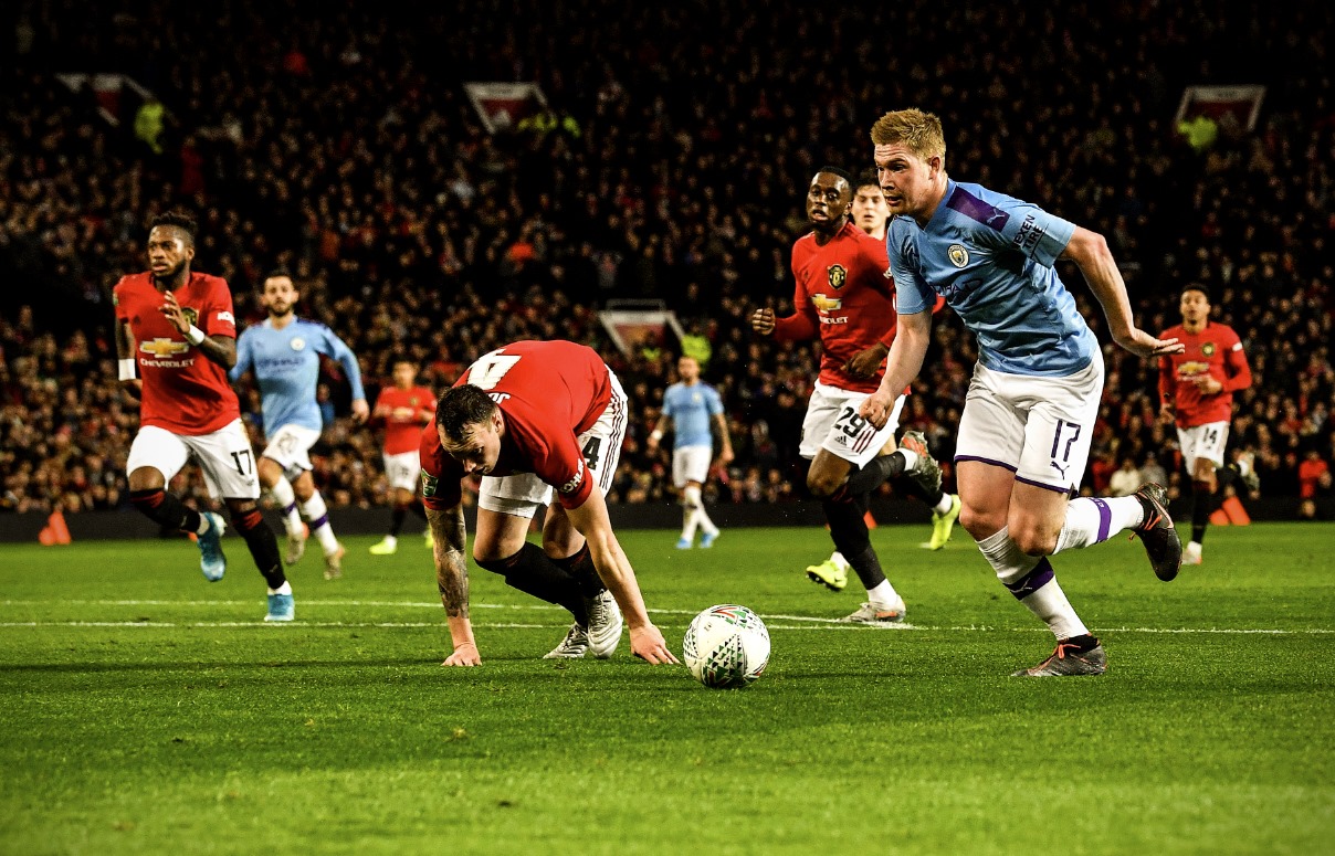 Kết quả cúp liên đoàn Anh sáng 8/1: MU thua tan nát Man City trên sân nhà