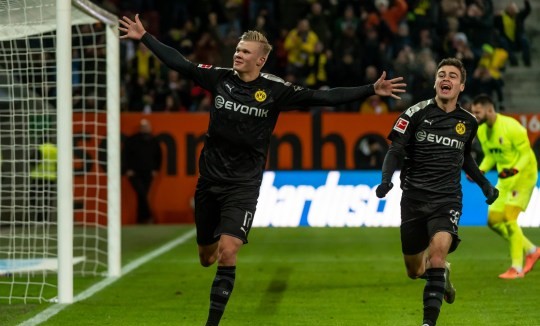 Haaland đi vào lịch sử với cú hat-trick ở trận ra mắt Dortmund