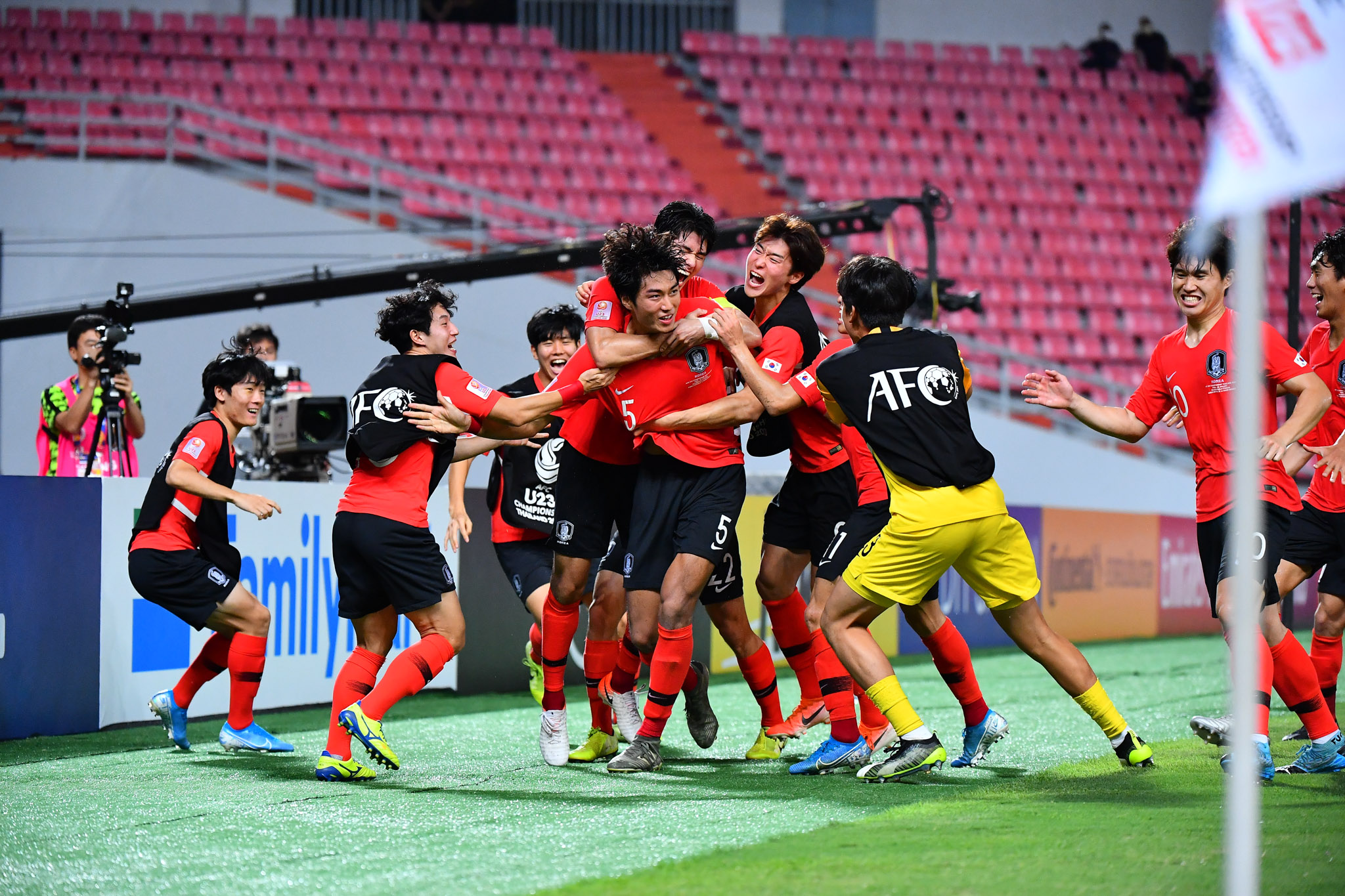 Đánh bại U23 Saudi Arabia sau 120 phút, U23 Hàn Quốc lên ngôi vô địch U23 châu Á