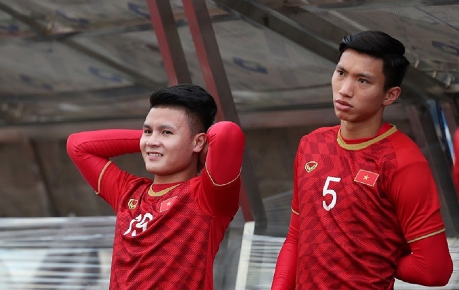 Văn Hậu chúc Quang Hải và U23 Việt Nam chiến thắng U23 Triều Tiên