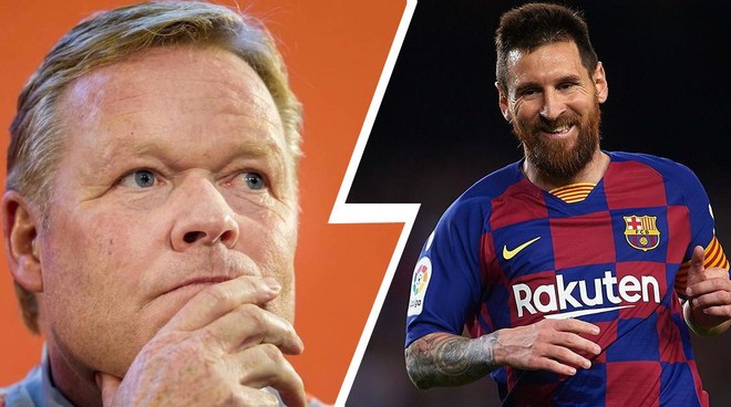 Koeman lên tiếng bảo vệ Messi sau khi bị người cũ Barca chỉ trích