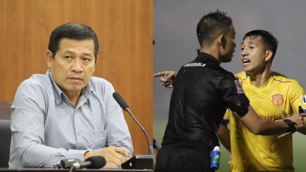 DNH Nam Định bị xử oan, Trưởng ban trọng tài VFF nói câu khó tin