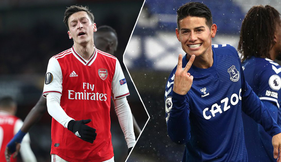 Ozil và James: Câu chuyện của những số 10