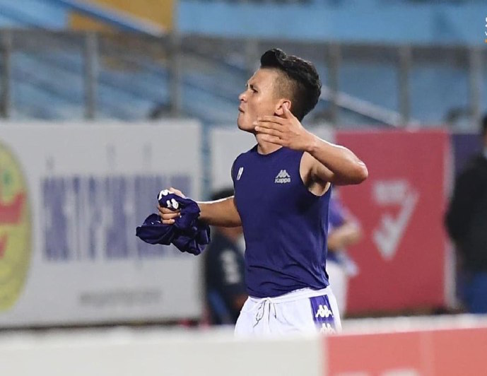 Quang Hải chia sẻ ý nghĩa bàn thắng ghi được cho Hà Nội FC