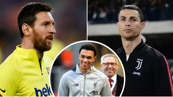 Alexander-Arnold muốn trở thành đồng đội của Messi hay Ronaldo?