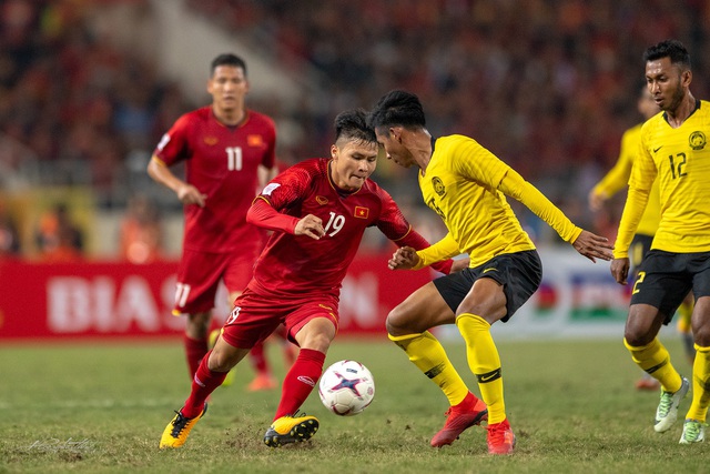 Tại lượt đi, Malaysia bị Việt Nam đánh bại với tỷ sô 1-0