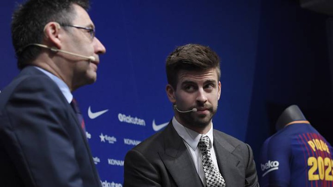 Barcelona lại thêm “toang” khi Pique công khai chỉ trích phe chủ tịch Bartomeu