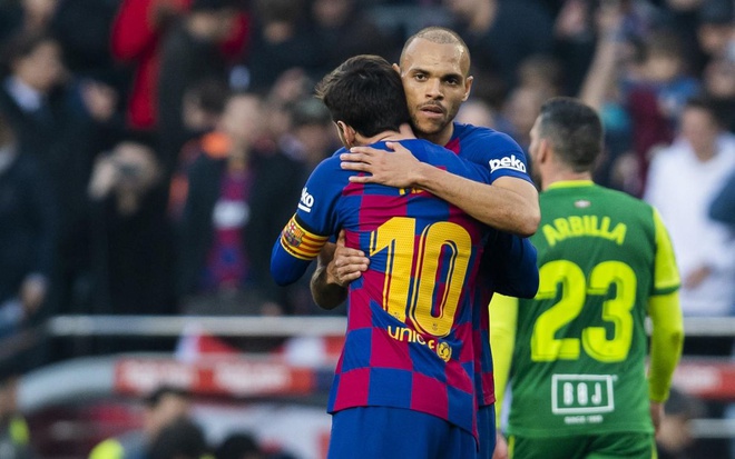 Braithwaite hứa sẽ làm điều “đặc biệt” sau trận ra mắt ấn tượng cùng Barca