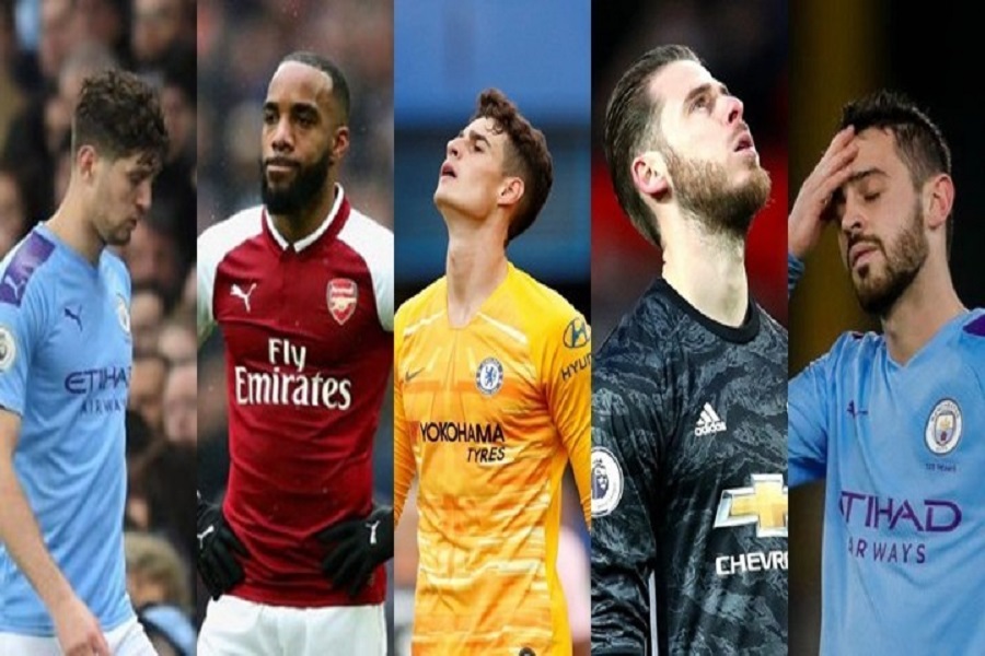 De Gea và top 5 cái tên gây thất vọng lớn trong đội hình Big 6 mùa giải 2019/20