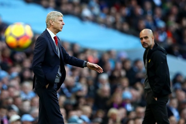 HLV Arsene Wenger hả hê sau “vận đen” của Man City