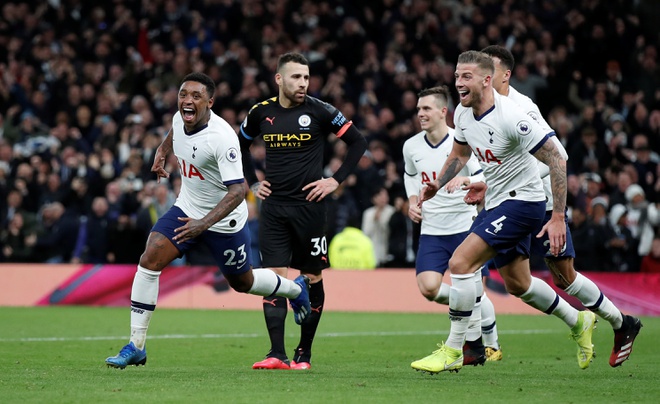 Kết quả NHA vòng 25 ngày 3/2: Man City thua đau Tottenham, Arsenal lại gây thất vọng