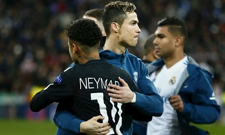 Neymar không điền tên Ronaldo trong danh sách 5 cầu thủ xuất sắc nhất thế giới