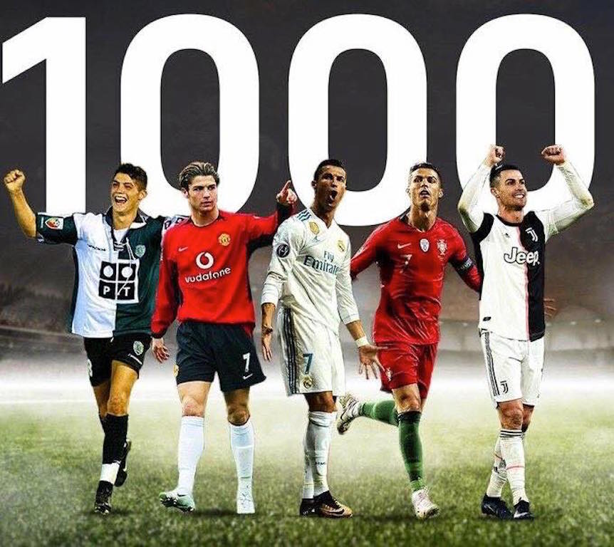 Ronaldo có 1000 trận đấu: Hơn 700 bàn thắng và những cột mốc siêu đẳng khác…
