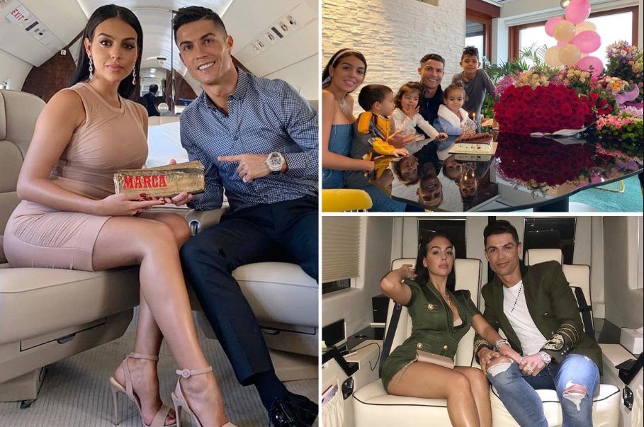 Ronaldo “tài trợ nhẹ” bạn gái Georgina 2,5 tỉ đồng mỗi tháng để làm mẹ bỉm sữa