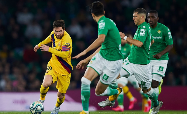 Thống kê đáng nhớ trong trận thắng nhọc của Barcelona trước Real Betis