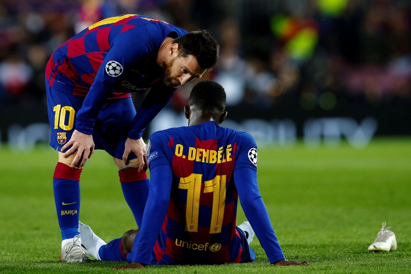 Barca mới chính là nguyên nhân khiến Dembele dính chấn thương liên miên?