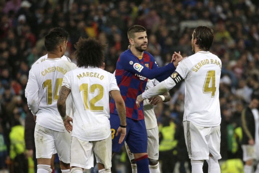 Trung vệ Ramos phản pháo lời “cà khịa” của Pique sau trận El Clasico