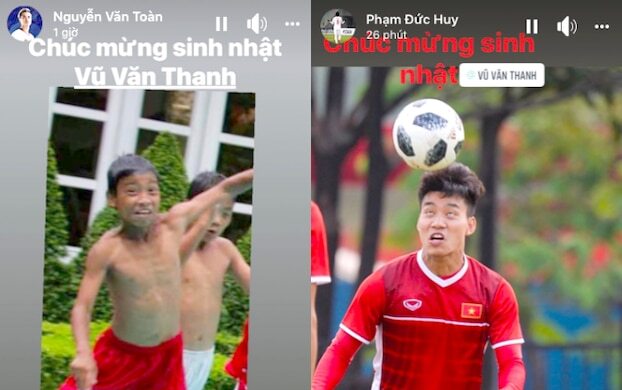 Văn Thanh nhận quà sinh nhật “khó đỡ” từ Văn Toàn, Đức Huy