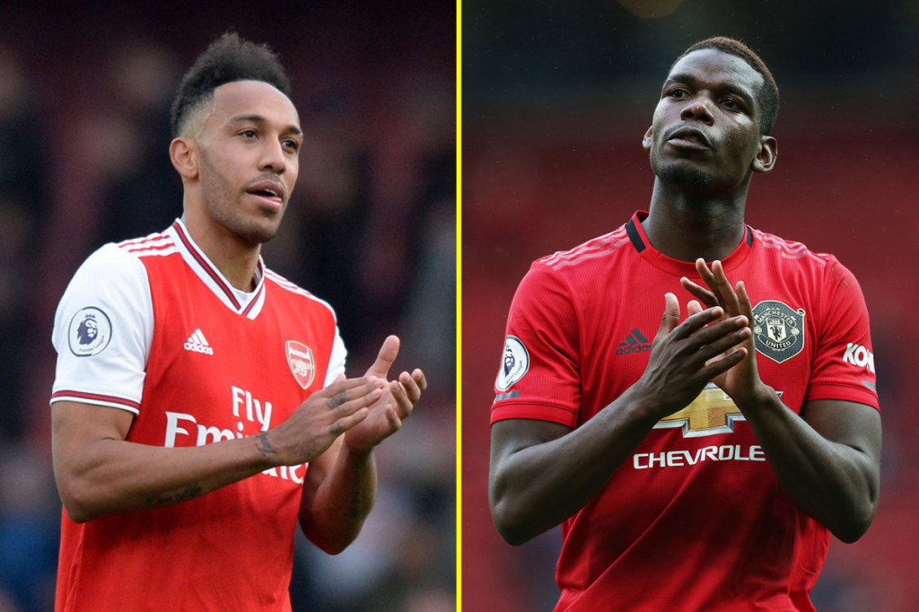 Pogba, Aubameyang dẫn đầu dàn sao khiến các CLB Anh lo sốt vó vì hợp đồng