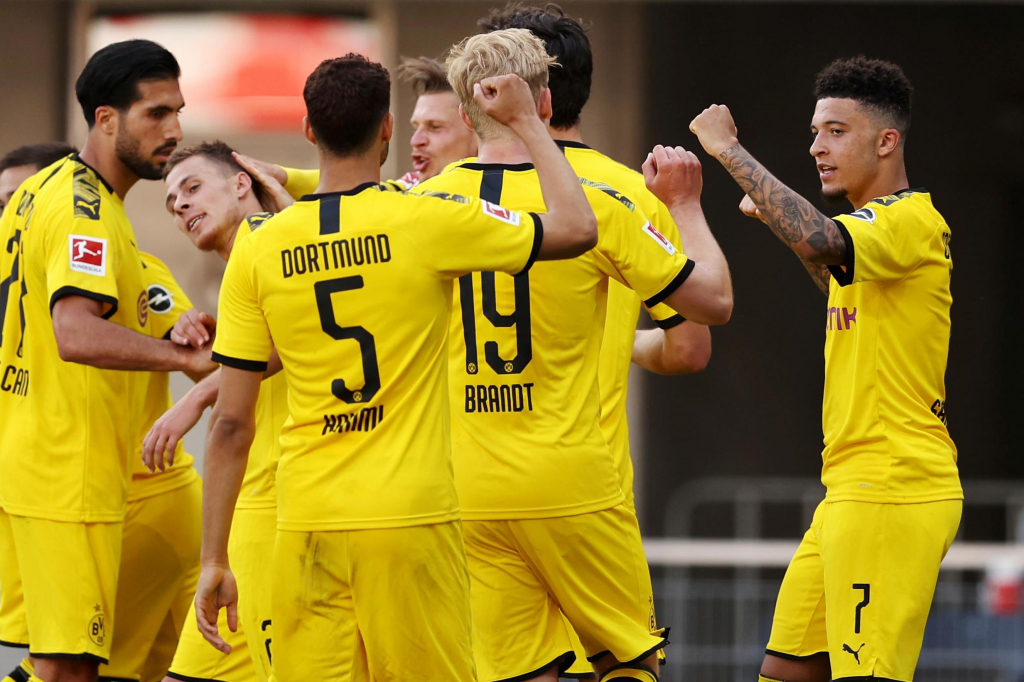Kết quả vòng 29 Bundesliga: Dortmund và M'gladbach cùng thắng đậm
