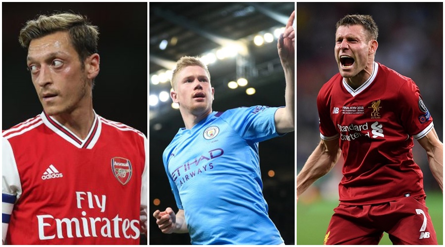 5 cầu thủ Premier League có số kiến tạo nhiều nhất vẫn còn thi đấu