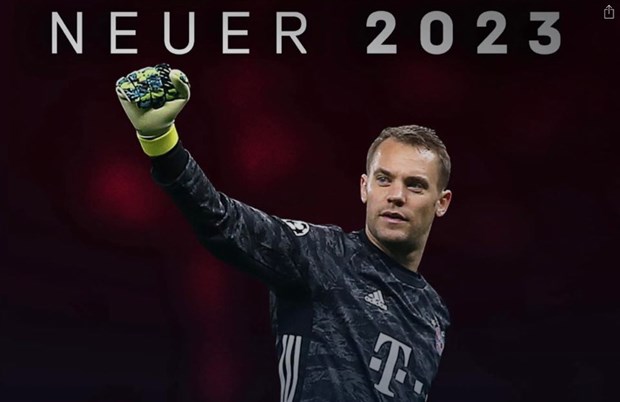 Bayern gia hạn hợp đồng với “công thần” Neuer tới năm 2023