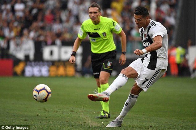 Cristiano Ronaldo sút phạt tệ ra sao tại Juventus?