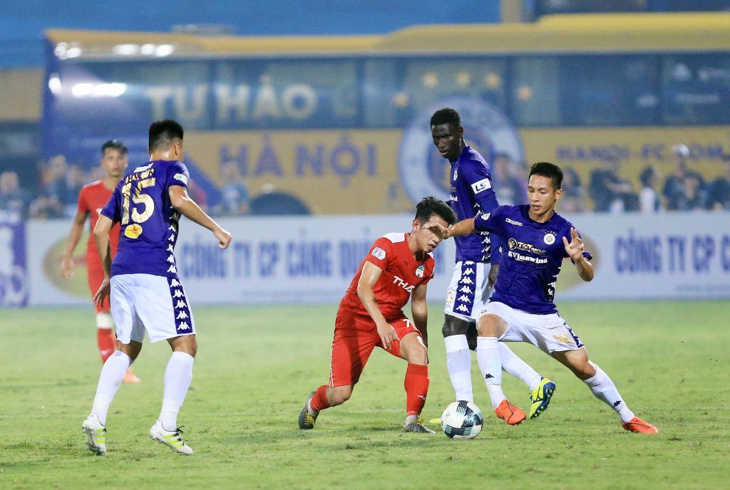 Hà Nội FC khiến SLNA e dè vì thống kê khủng tại Hàng Đẫy