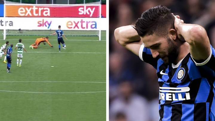 Inter ôm hận vì pha bỏ lỡ ở khoảng cách…2m