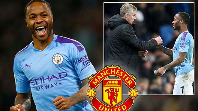 MU muốn chiêu mộ Sterling, Man City lập tức đáp trả