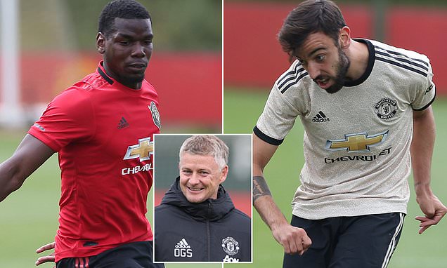 Giải phóng Pogba, Solskjaer thay đổi Bruno Fernandes và hàng tiền vệ MU