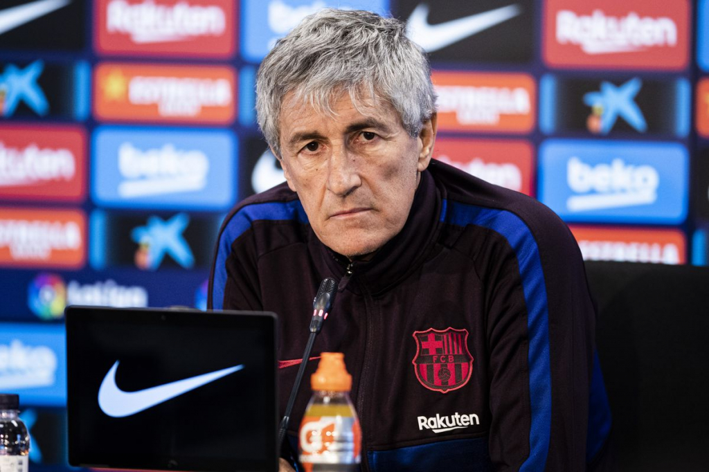 HLV Setien thừa nhận nguy cơ bị Barcelona sa thải