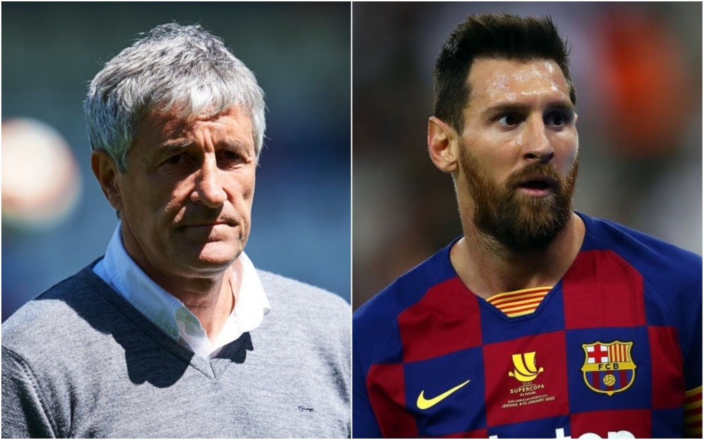 Setien im lặng, từ chối hé lộ tương lai Messi tại Barca